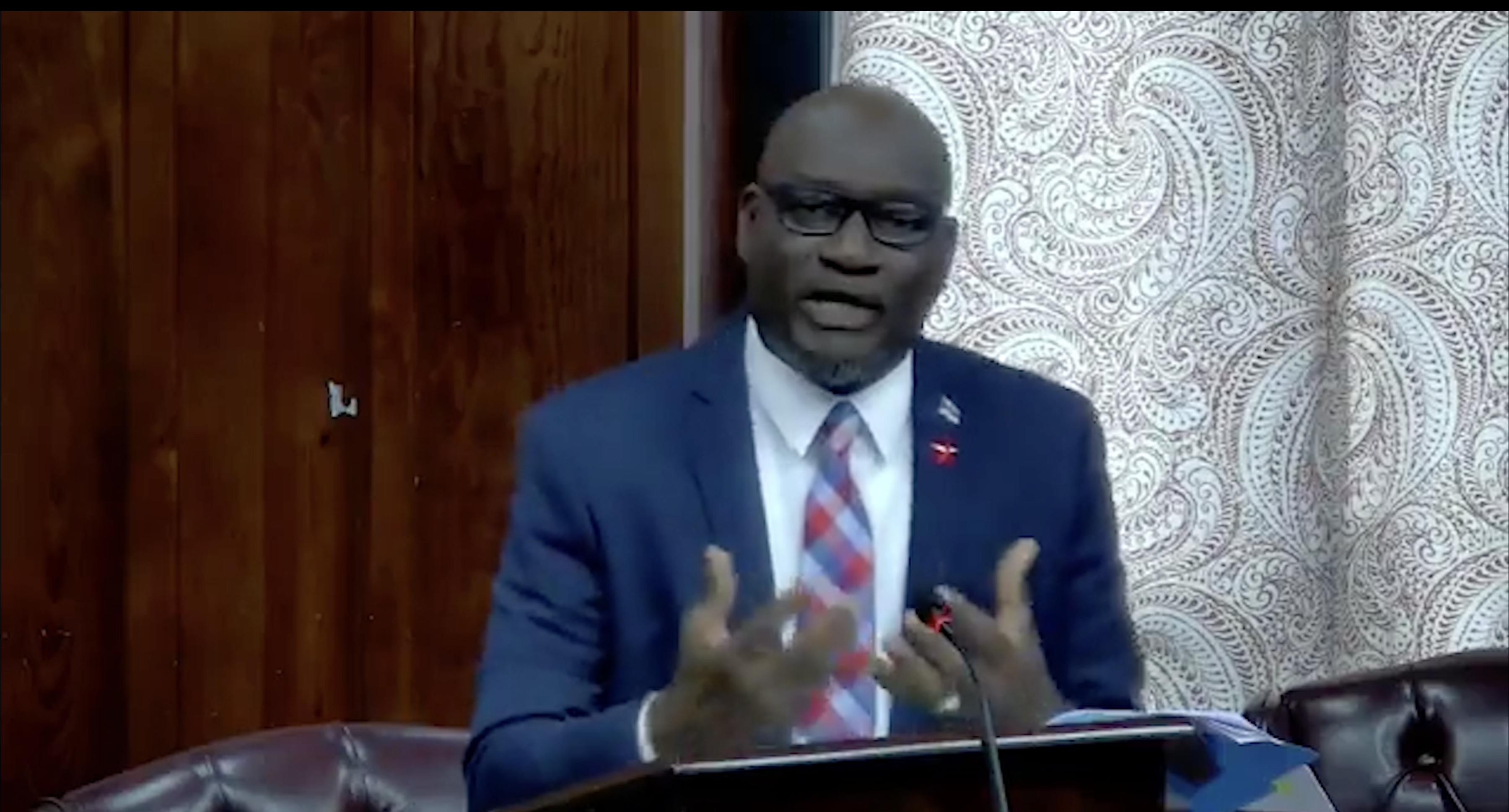 Hon. Moses Jn Baptiste, Minister for Health, Wellness and Elderly Affairs Outlines Saint Lucia’s Path to Universal Health Coverage During 2025/26 Budget Debate – April 24, 2025
